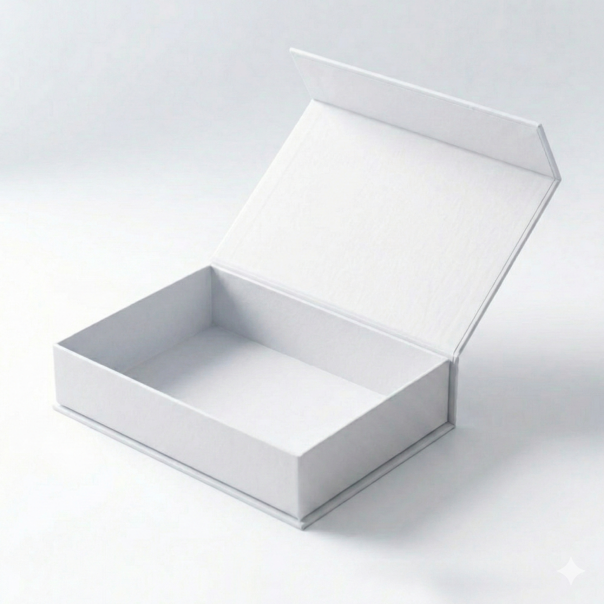 Magnetic block rigid box white variant
