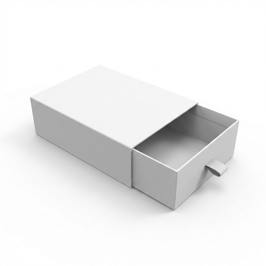 Slider rigid box white variant